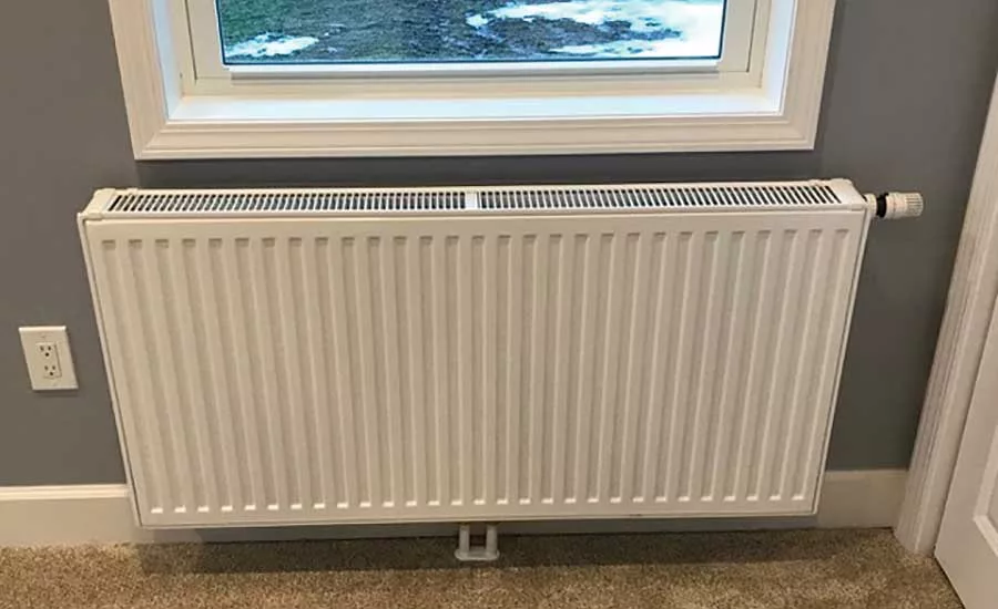 Установка радиатора