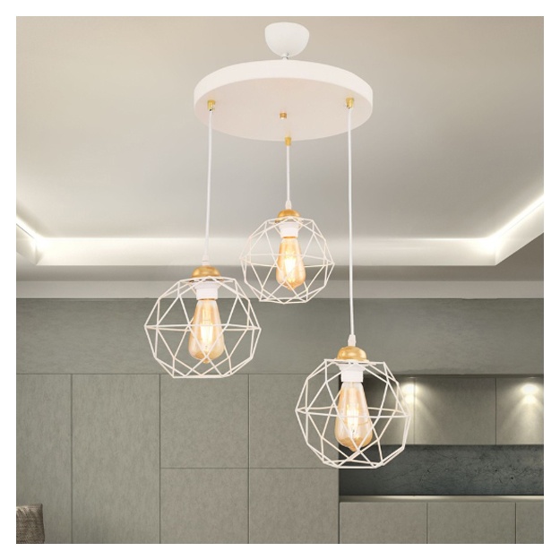 Установка люстры