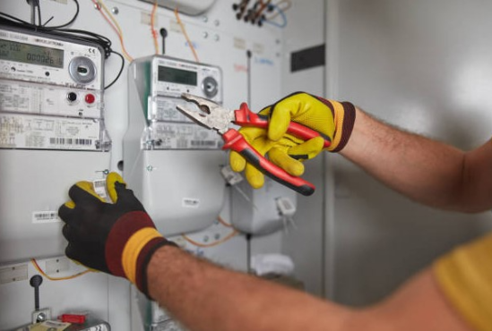 Установка электрического счетчика